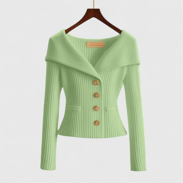 Women_s_Modern_Off_Shoulder_Pullover_Elegant_and_with_Button_Placket_6