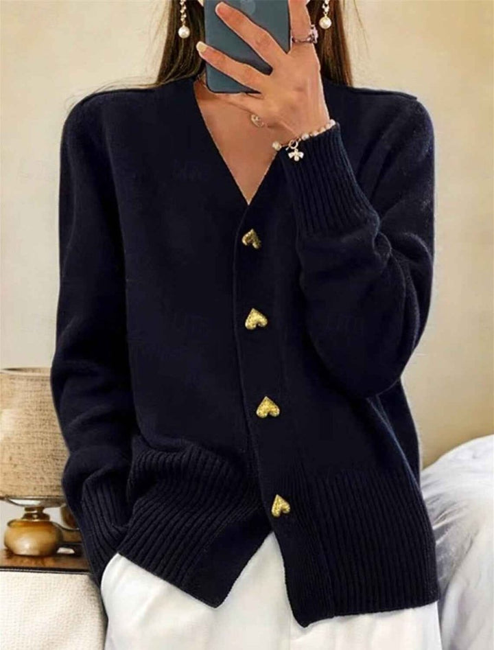 Women_s_Plain_Cardigan_Button_Front_and_Classic_Fit_2