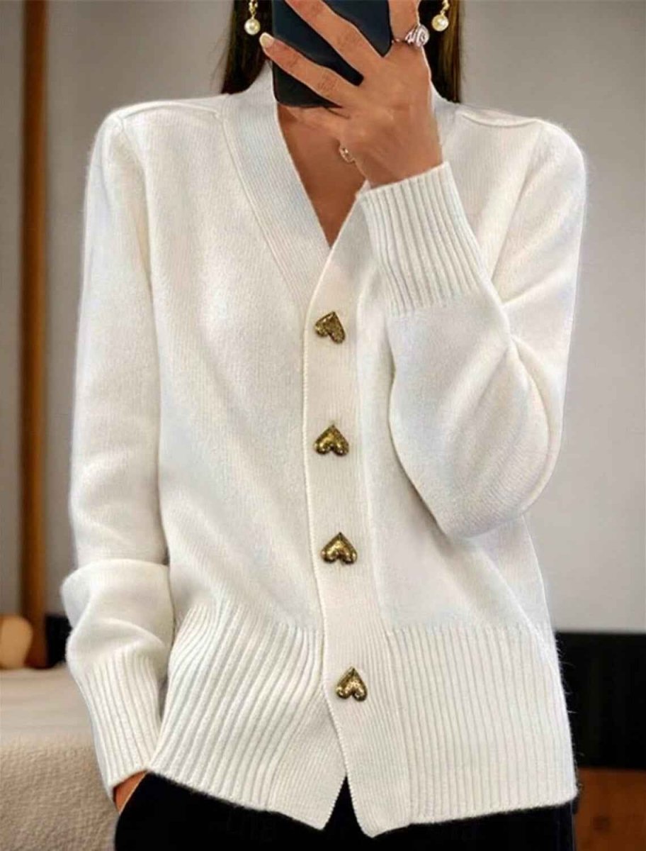 Women_s_Plain_Cardigan_Button_Front_and_Classic_Fit_3