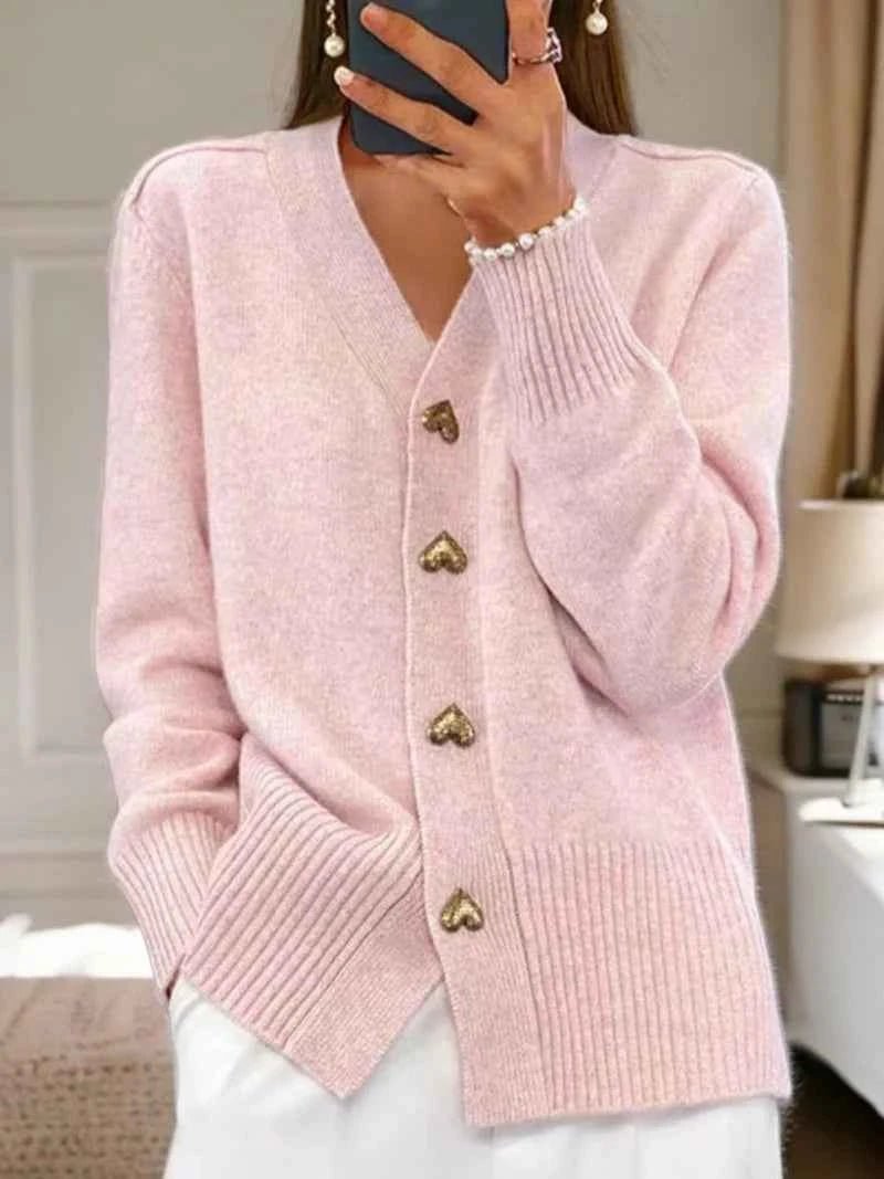 Women_s_Plain_Cardigan_Button_Front_and_Classic_Fit_4