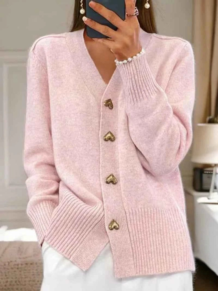 Women_s_Plain_Cardigan_Button_Front_and_Classic_Fit_4