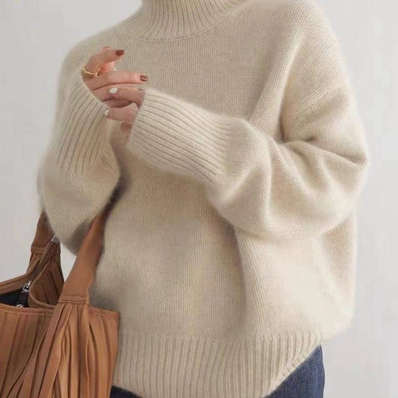 Women_s_Plush_Pullover_Adjustable_Collar_Cozy_Feel_4
