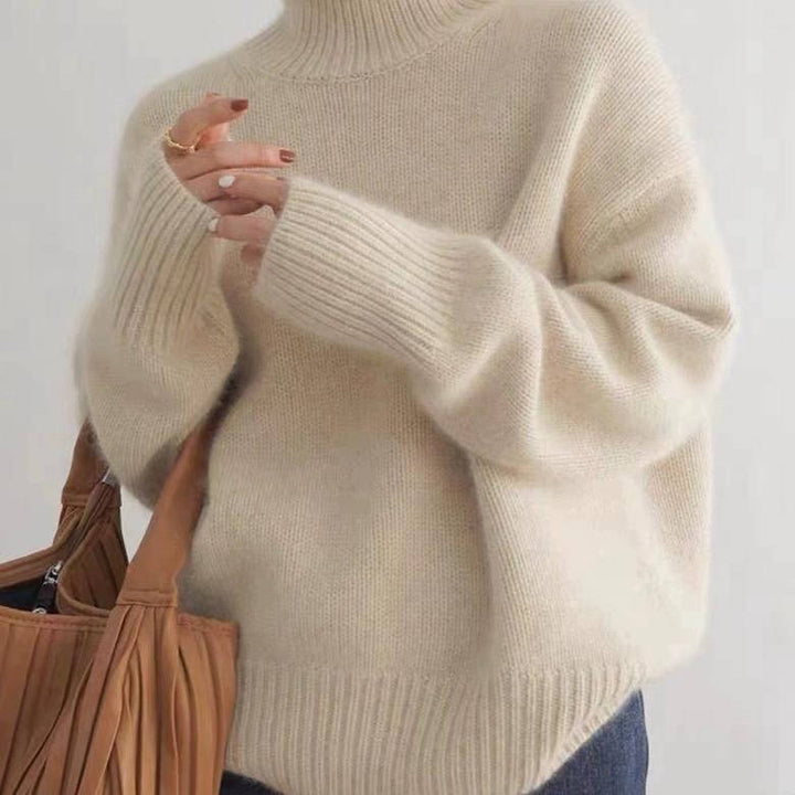 Women_s_Plush_Pullover_Adjustable_Collar_Cozy_Feel_4