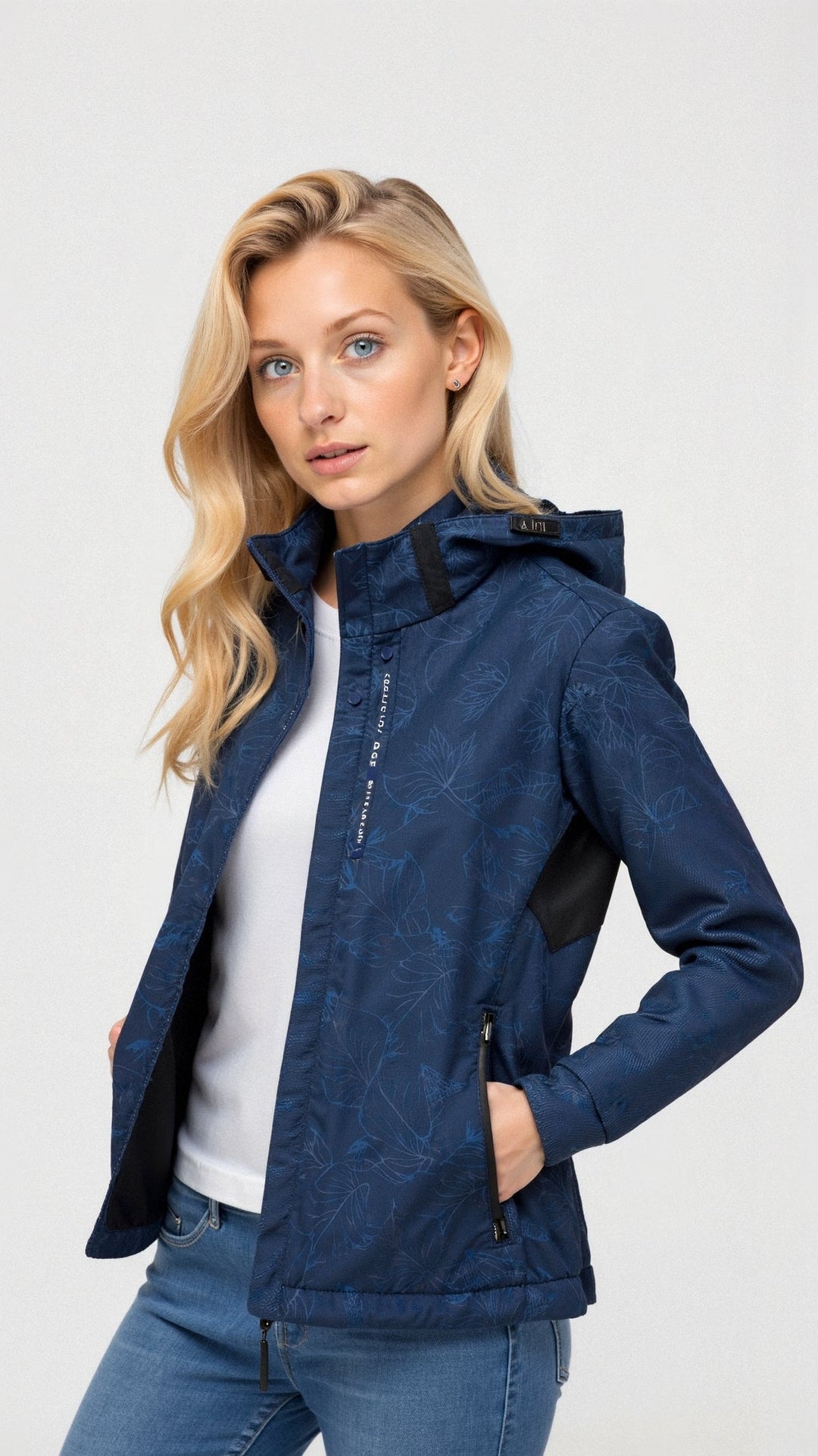 Women_s_Printed_Outdoor_Jacket_with_Hood_and_Water_Resistant_1