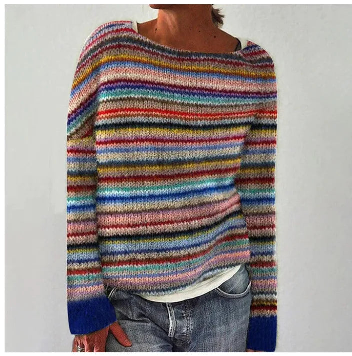 Women_s_Retro_Sweater_Chunky_Knit_for_Fall_2