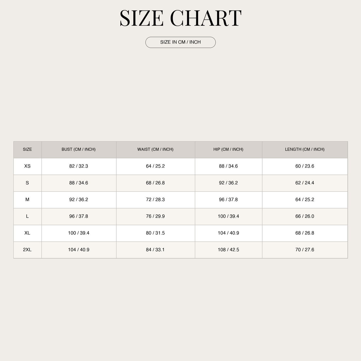 Women's Ruffled High Neck Dress – Wedding Guest size chart