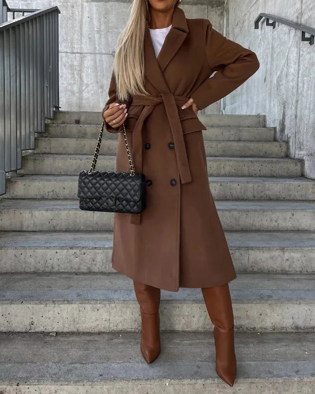 Women_s_Sleeve_Trench_Coat_Elegant_with_Belted_Waist_3