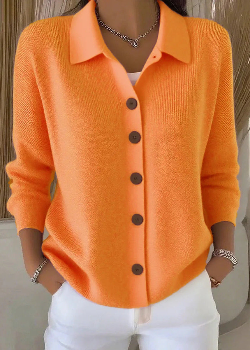 Women_s_Soft_Fine_Knit_Jumper_Shirt_Collar_Button_Front_3