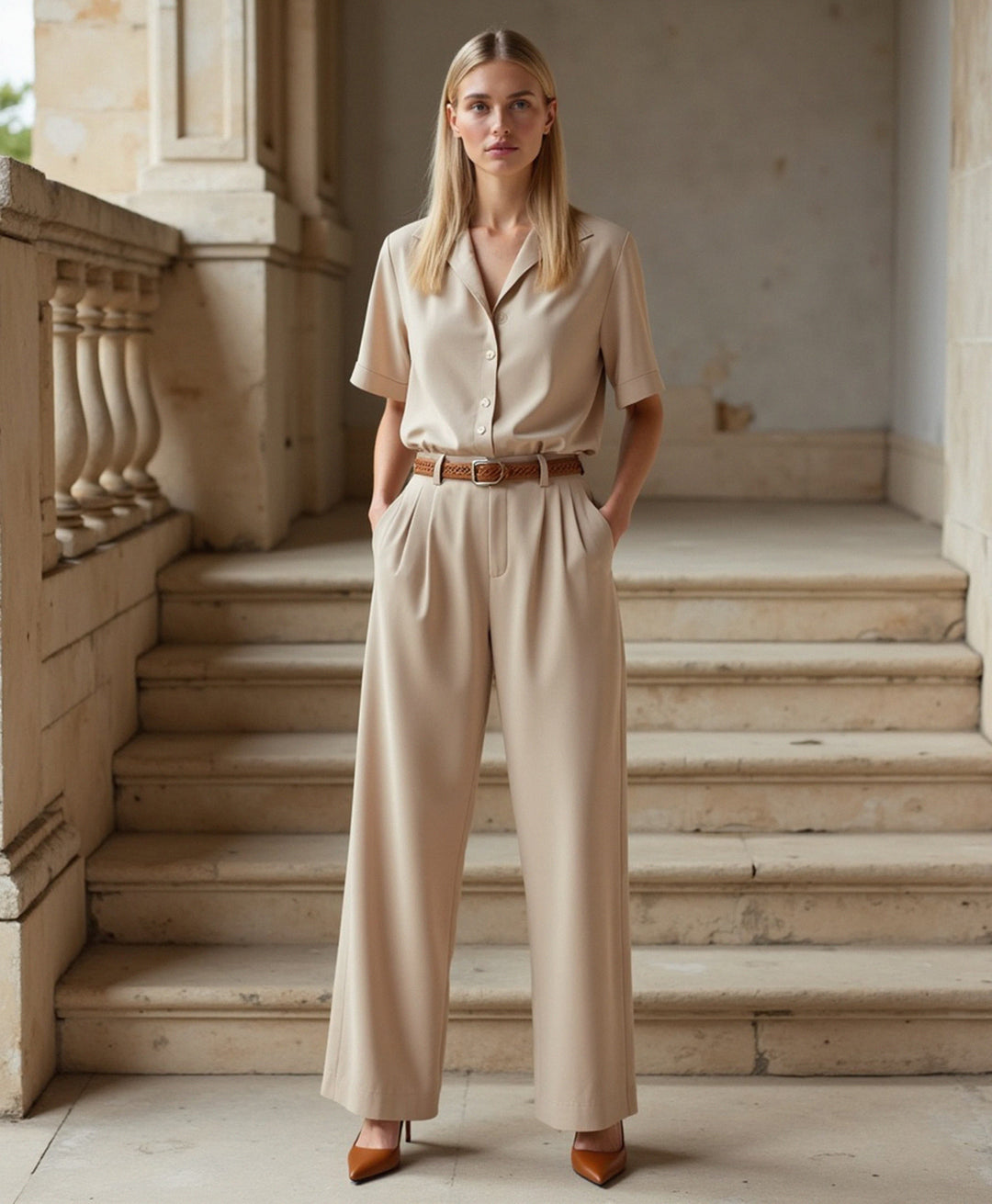 Women's Capri Pants – Straight-Cut Relaxed Fit