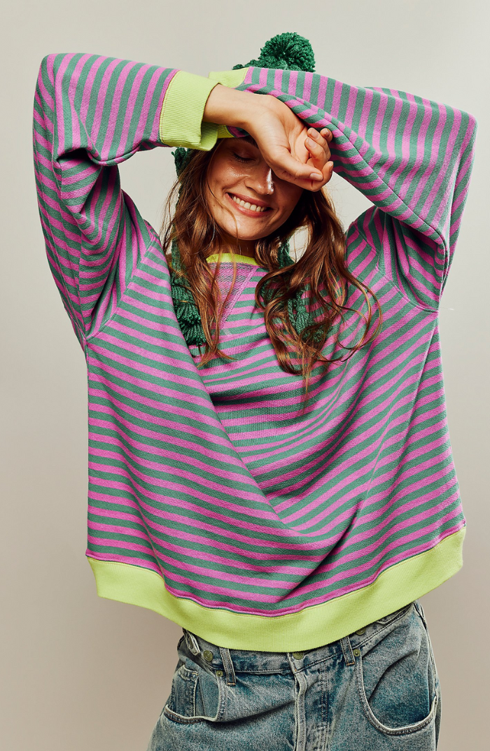 Women_s_Striped_Knit_Sweater_Oversized_Fit_Dropped_Shoulders_1