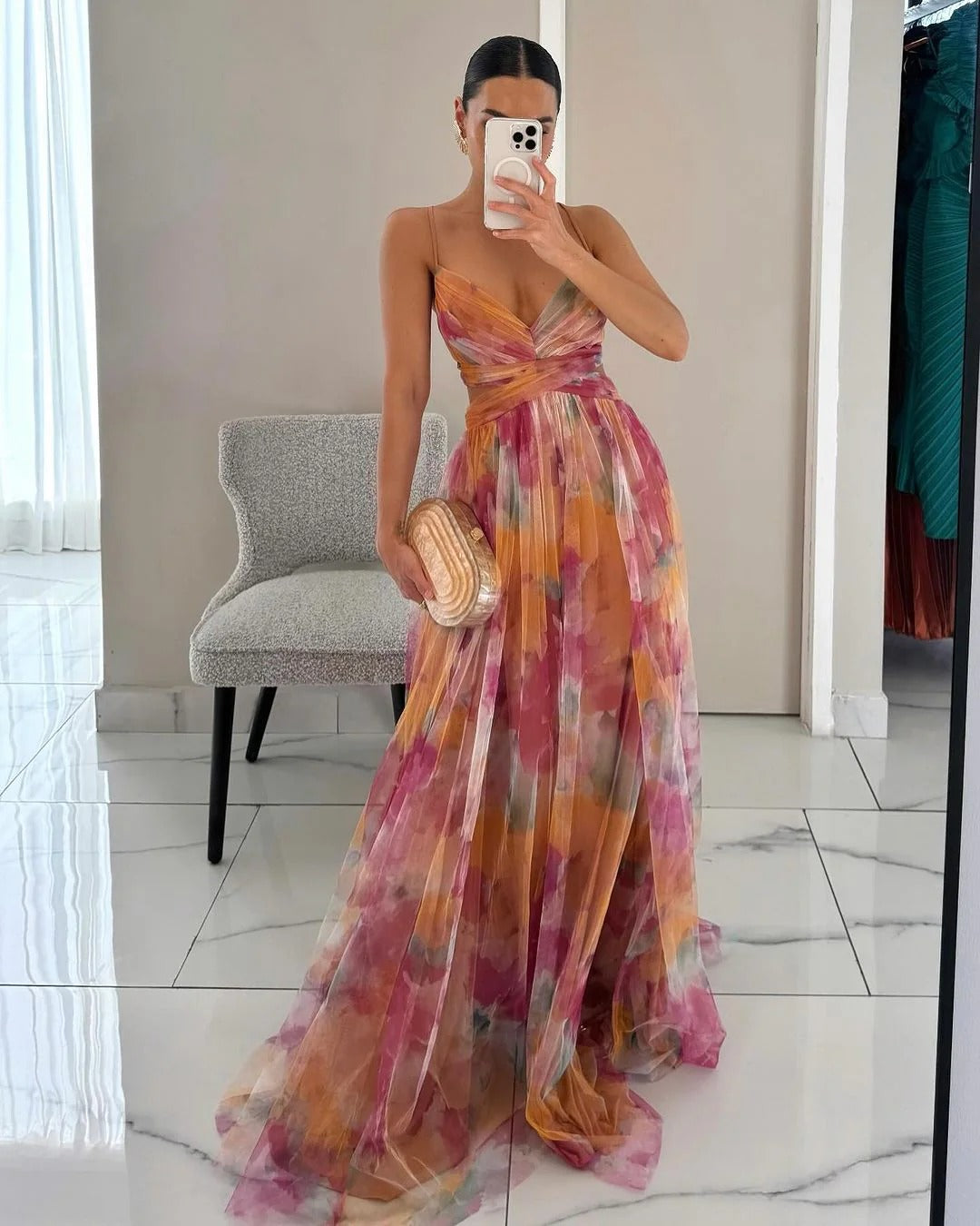 Women_s_s_Occasion_Maxi_Dress_V_Neck_Wedding_Guest_Style_1