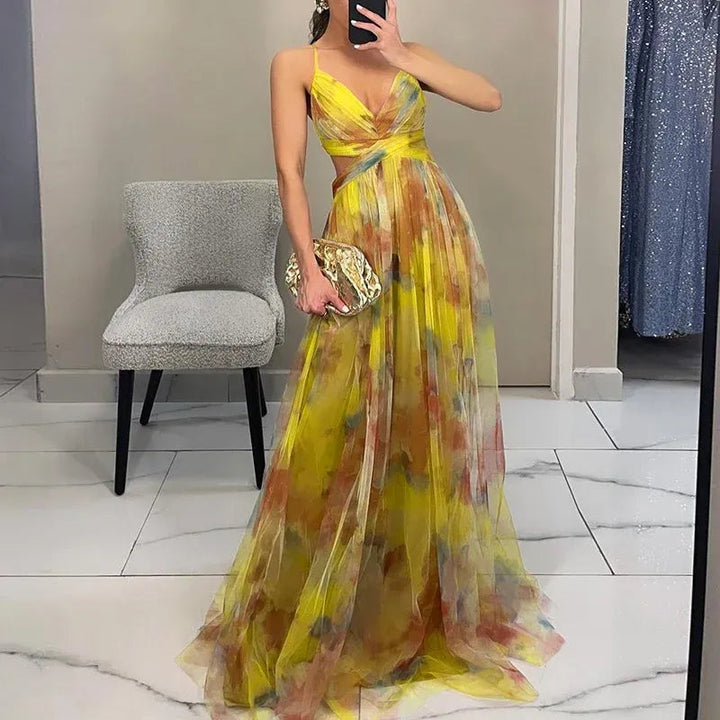 Women_s_s_Occasion_Maxi_Dress_V_Neck_Wedding_Guest_Style_3