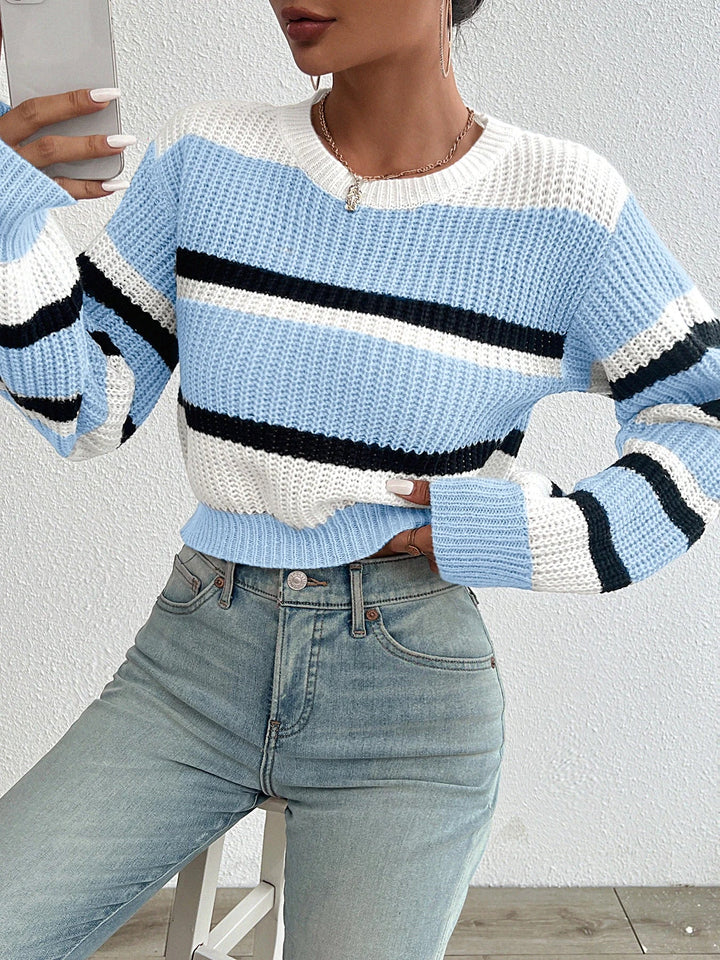 Women_s_s_Relaxed_Knit_Jumper_Colour_Blocking_Details_6
