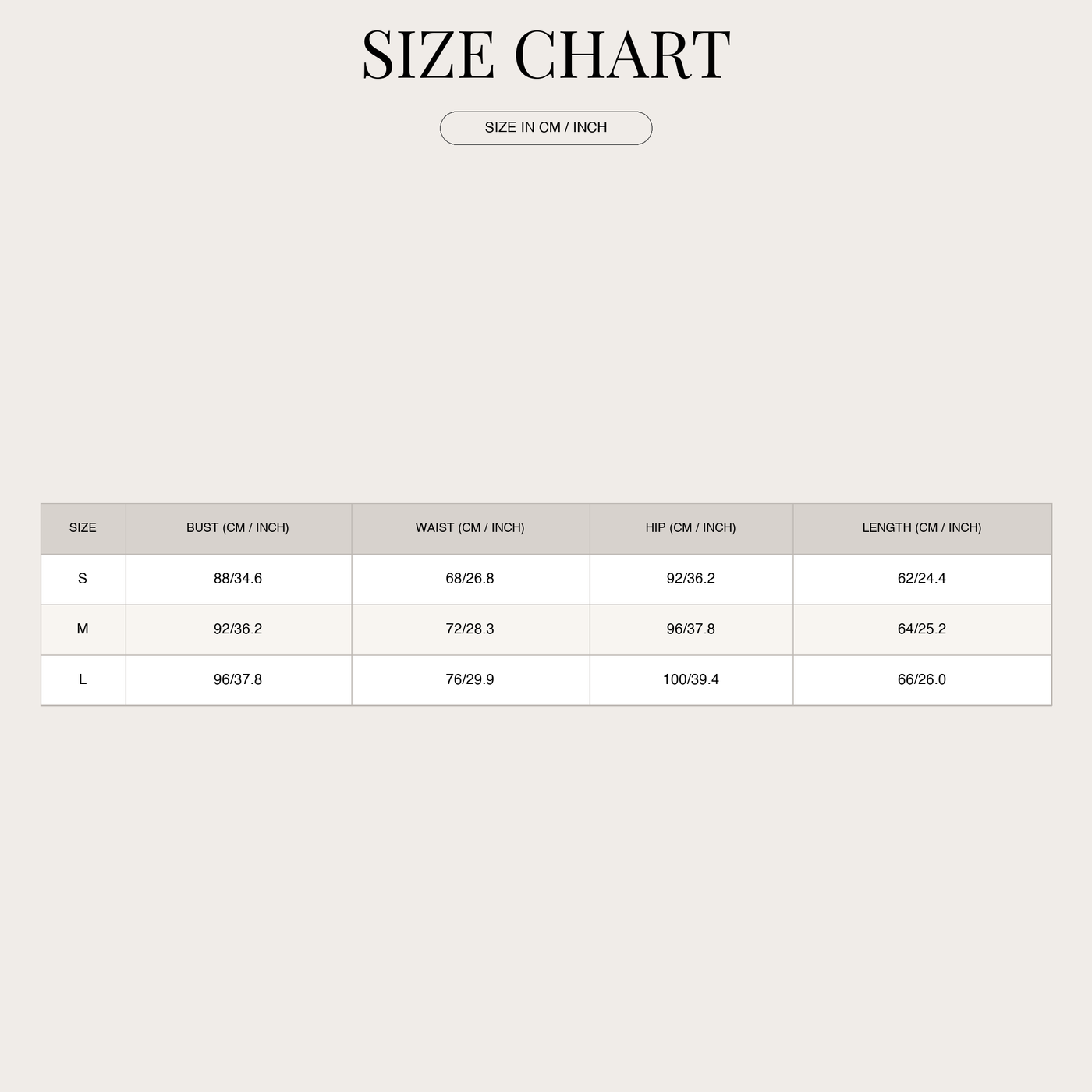 Women's Relaxed Knit Jumper – Colour Blocking Details size chart