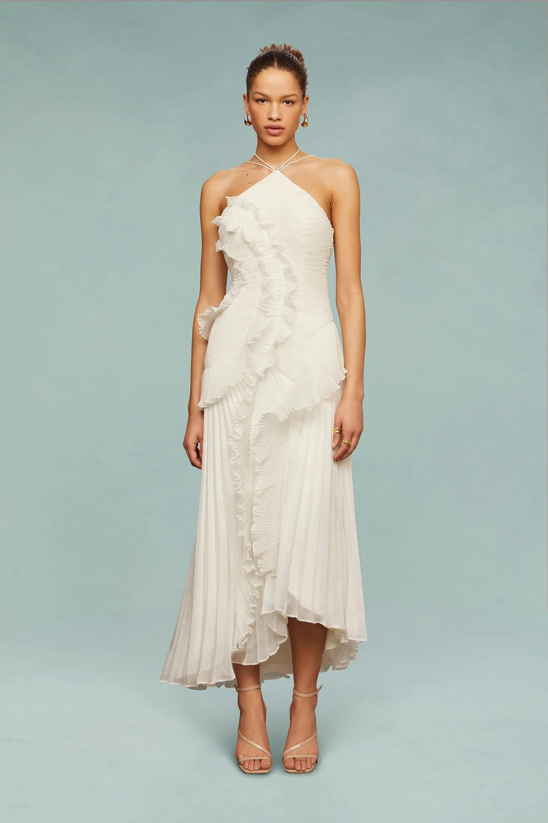 Women_s_s_Ruffled_High_Neck_Dress_Wedding_Guest_2
