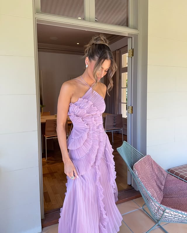 Women_s_s_Ruffled_High_Neck_Dress_Wedding_Guest_4