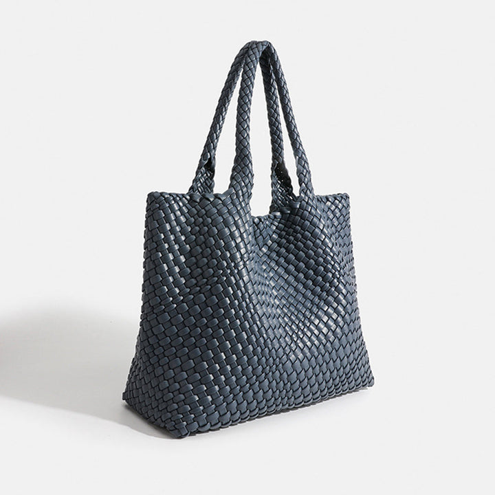 Women's Braided Shopper Shoulder Bag – Stylish and Practical with Double Handles 10