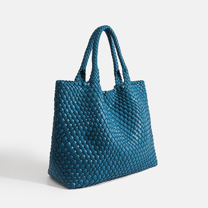 Women's Braided Shopper Shoulder Bag – Stylish and Practical with Double Handles 3