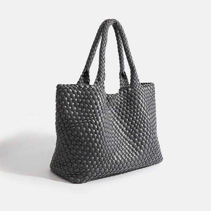 Women's Braided Shopper Shoulder Bag – Stylish and Practical with Double Handles 9