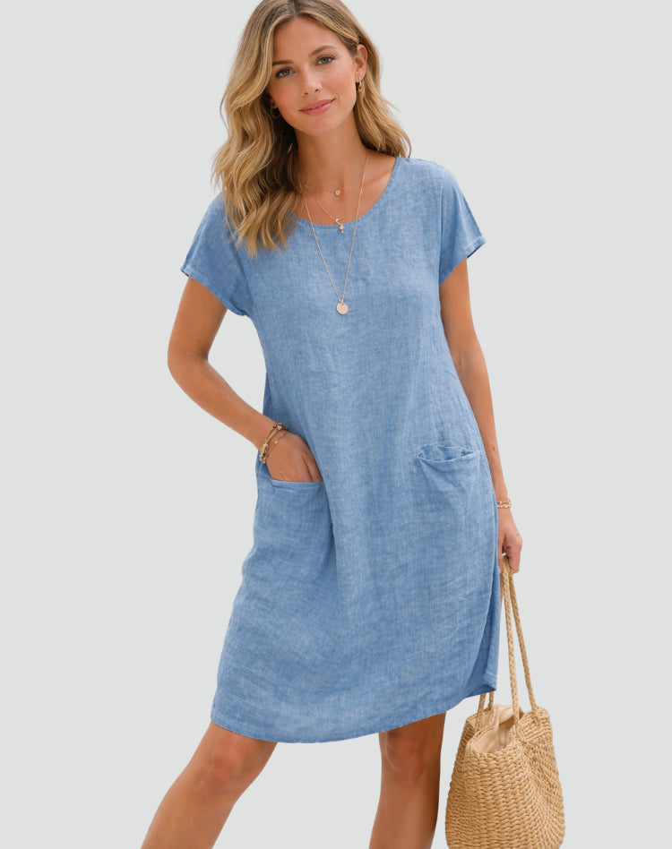 Womens_Breezy_Dress_Mini_Pockets_and_Short_Sleeve_Comfort_7