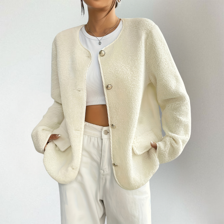Womens_Cardigan_Teddy_Finish_and_Round_Neck_2