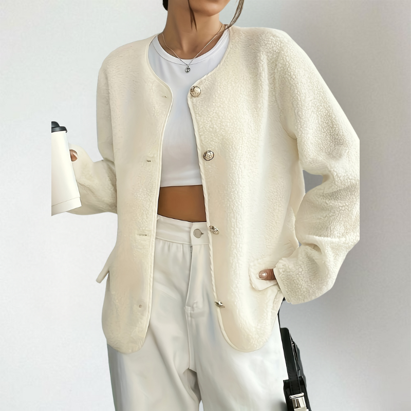 Womens_Cardigan_Teddy_Finish_and_Round_Neck_4