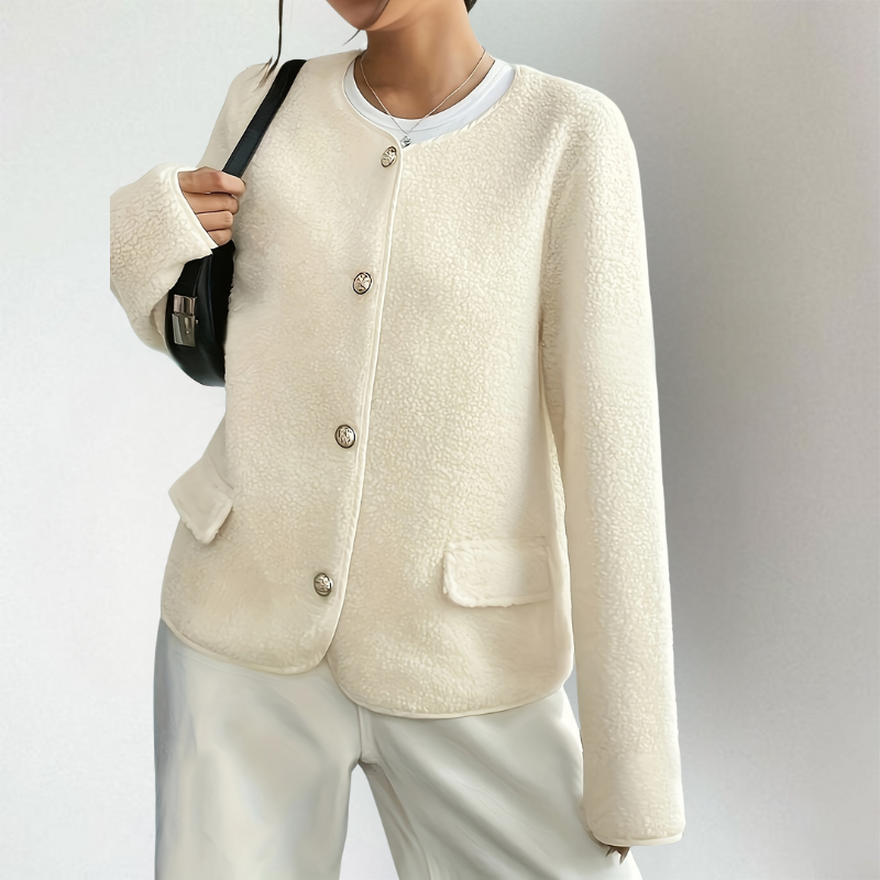 Womens_Cardigan_Teddy_Finish_and_Round_Neck_5
