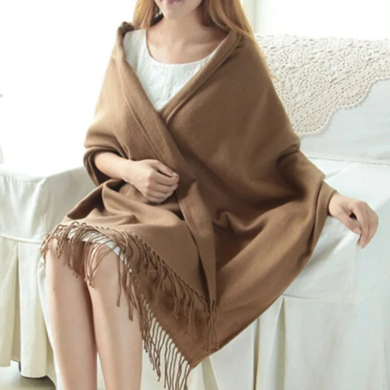Women's Checked Scarf – Generous Format in Seven Attractive Colors 2