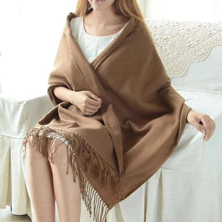 Women's Checked Scarf – Generous Format in Seven Attractive Colors 2