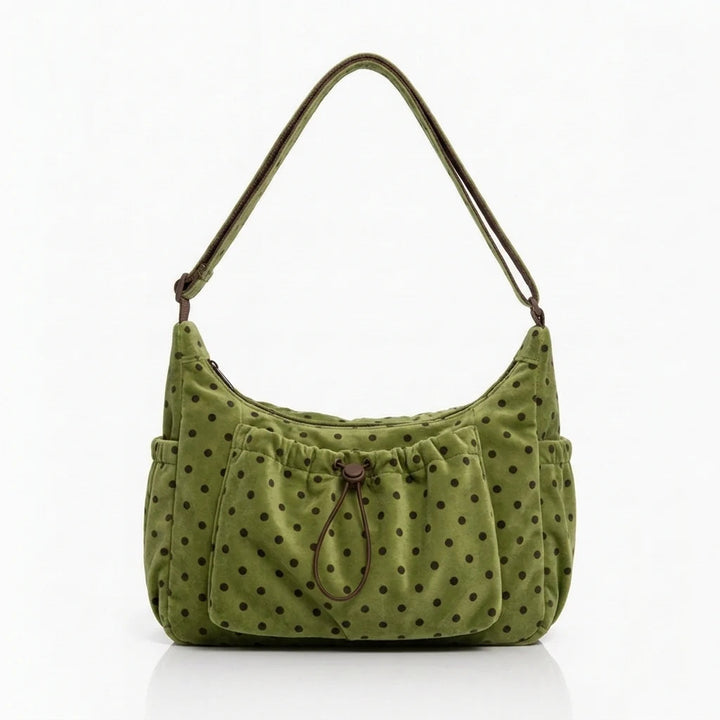 Women's Checkered Shoulder Bag – Spacious 15