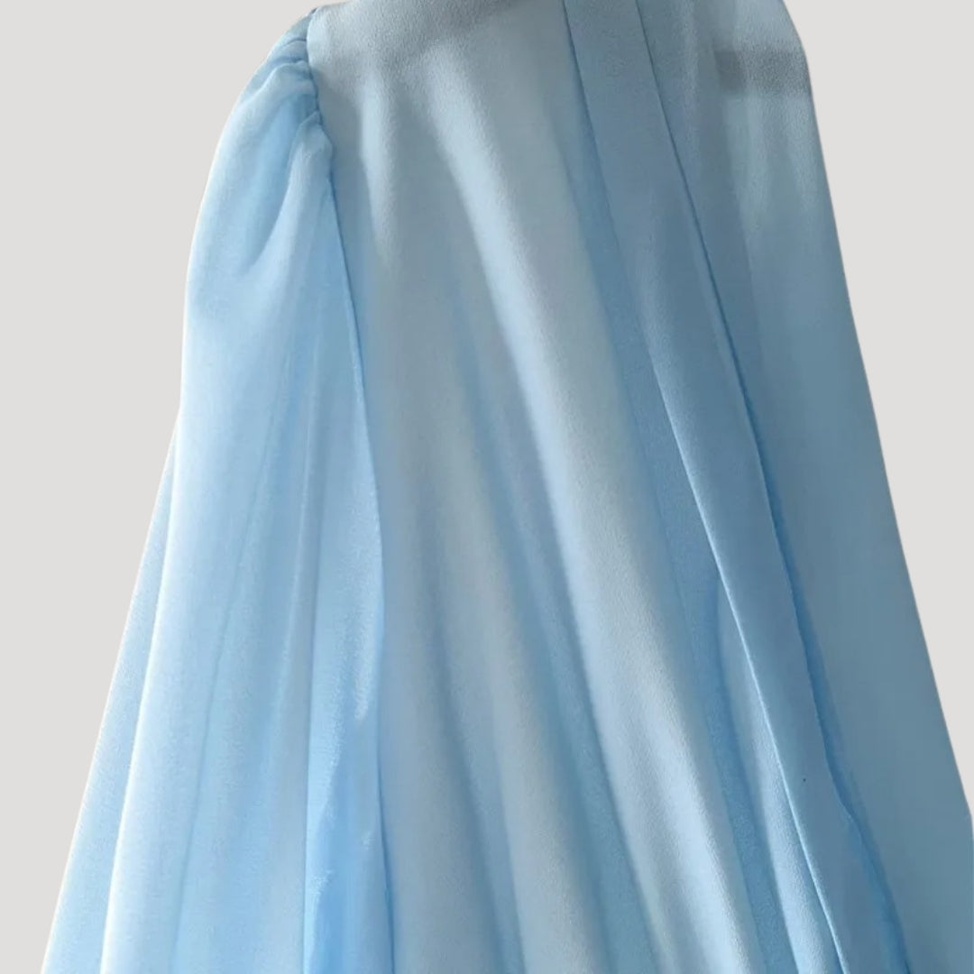 Womens_Chiffon_Maxi_Dress_Floral_with_V_neck_28