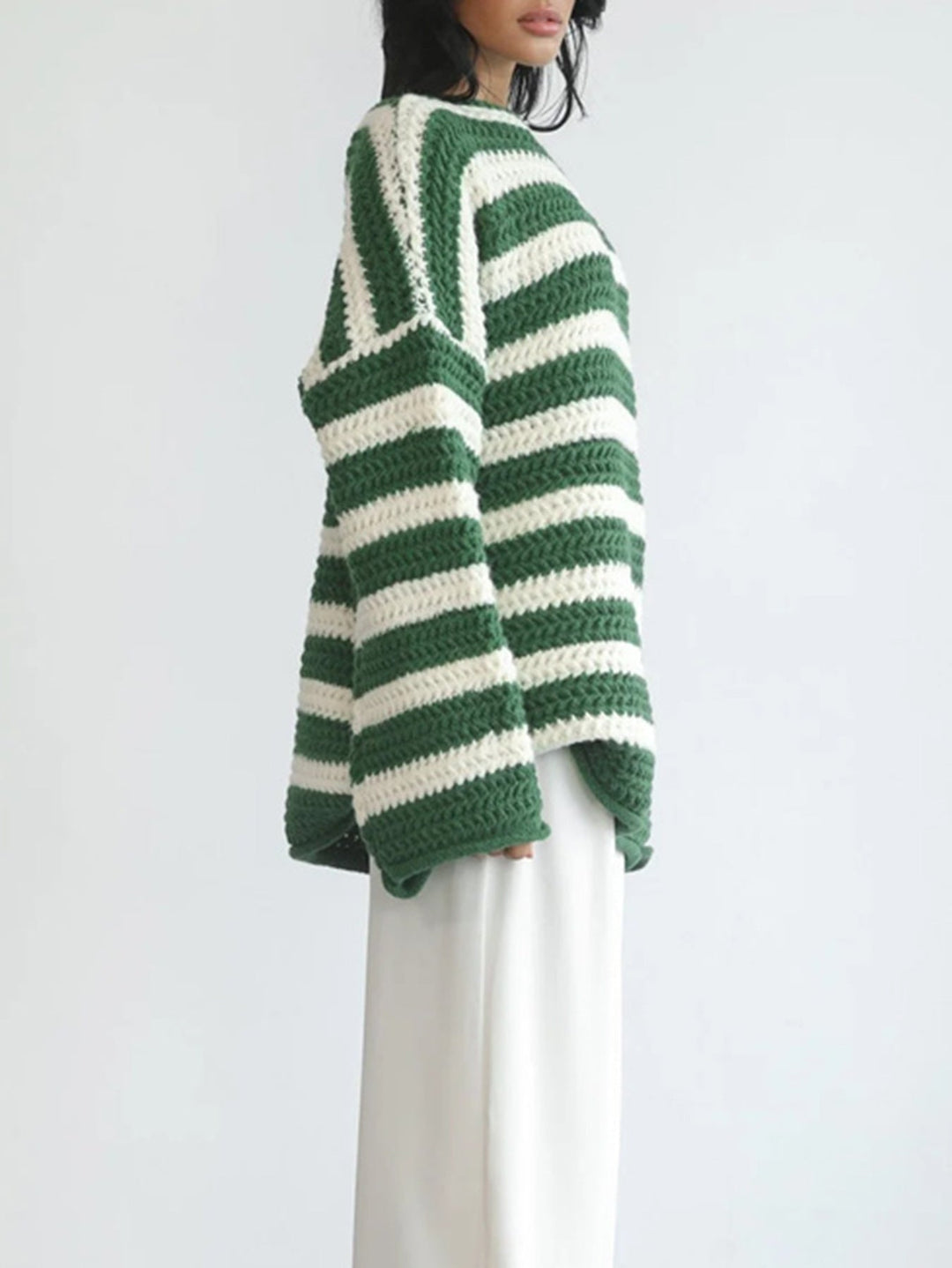 Womens_Chunky_Knit_Sweater_Chunky_Knit_Stripe_Design_2