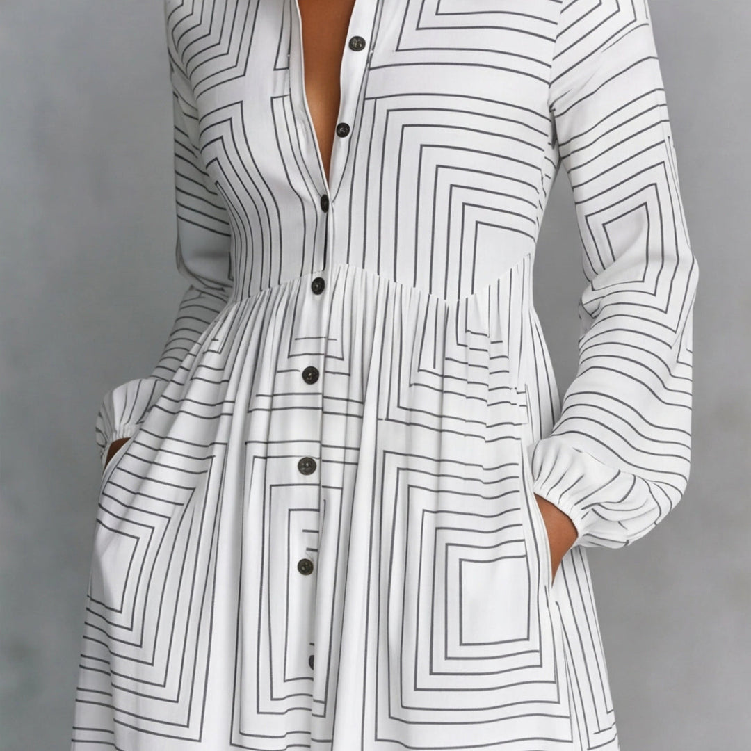 Womens_Classic_Pleated_Maxi_Dress_Long_Sleeve_for_Summer_Parties_4