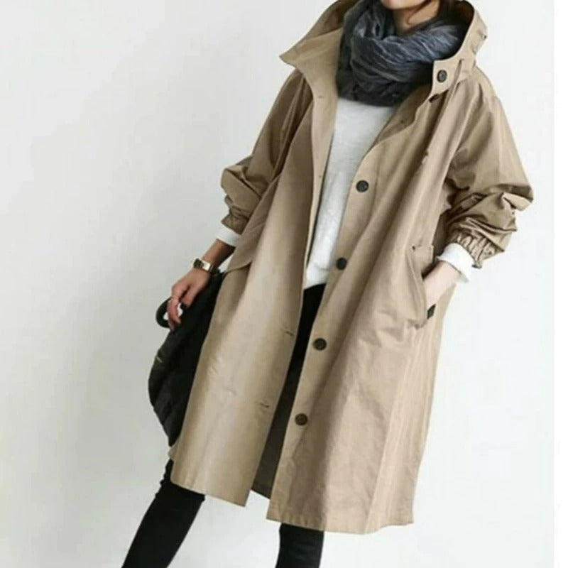Womens_Classic_Water_repellent_Trench_Coat_Double_Breasted_with_8