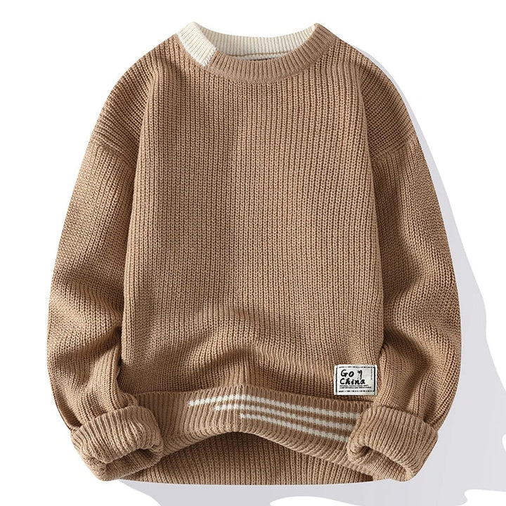 Womens_Color_Block_Knit_Sweater_Soft_warmth_and_stretch_fit_3