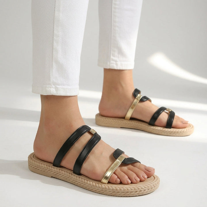 Womens_Comfort_Slides_Wide_Strap_with_Cushioned_Flat_Sole_6