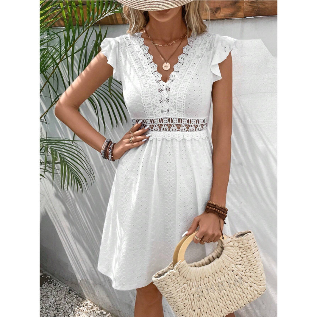 Womens_Cotton_Dress_Embroidered_Eyelet_Lilac_Summer_3