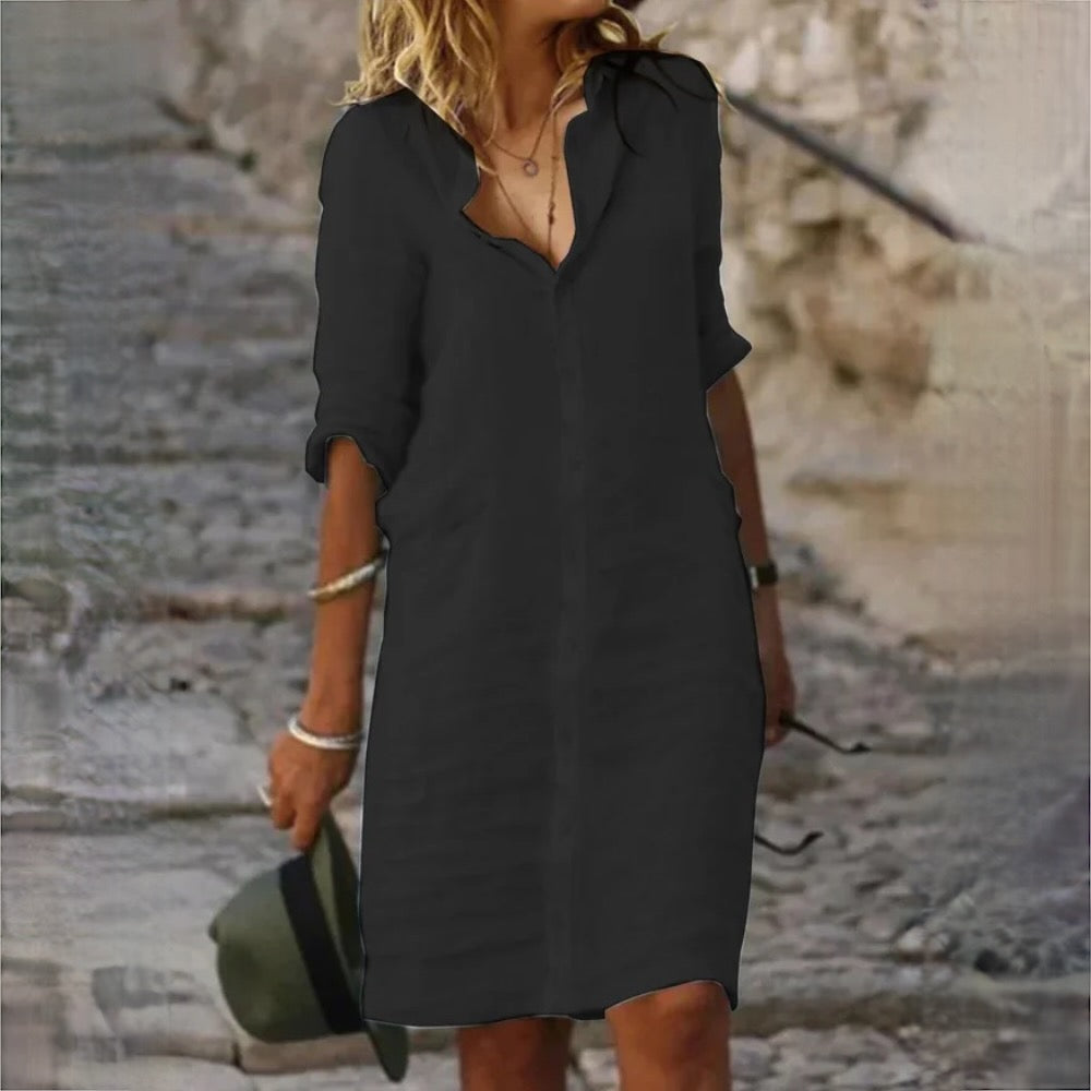Womens_Cotton_Linen_Dress_Lightweight_Fabric_with_Relaxed_Fit_2
