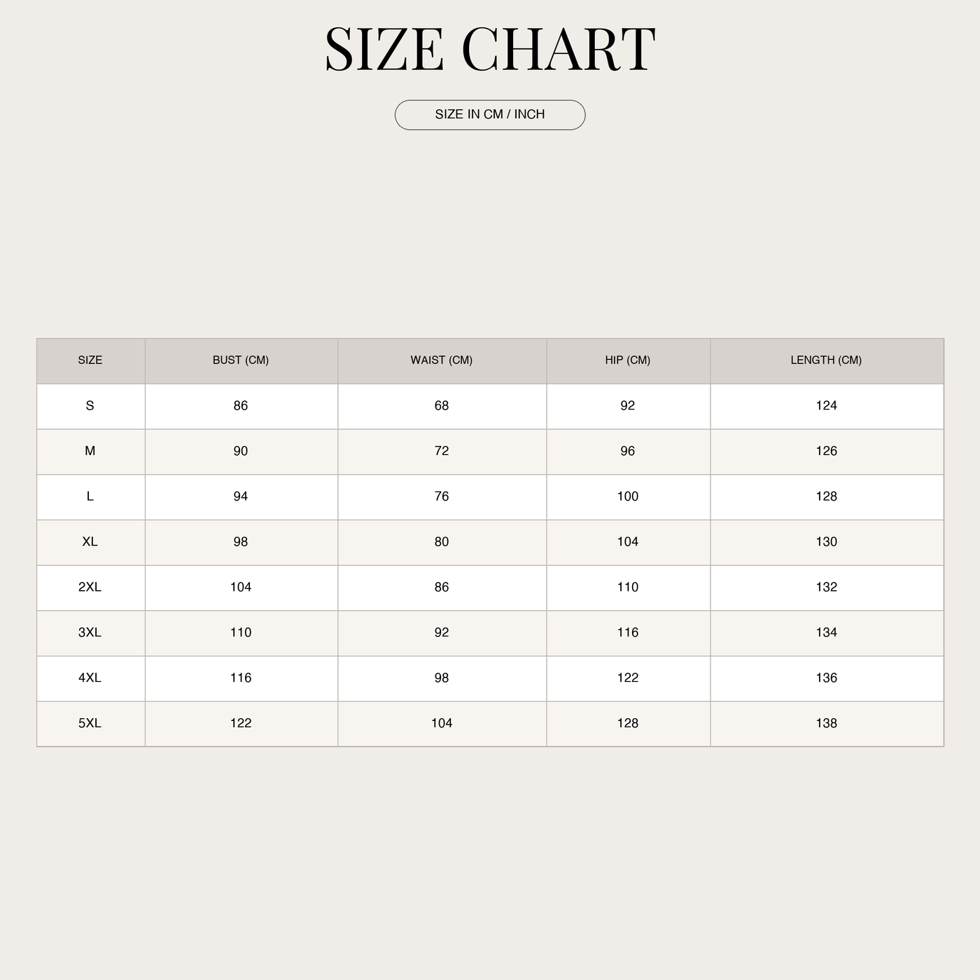 Women's Cotton Midi Dress – A-Line Cut with Short Sleeves size chart