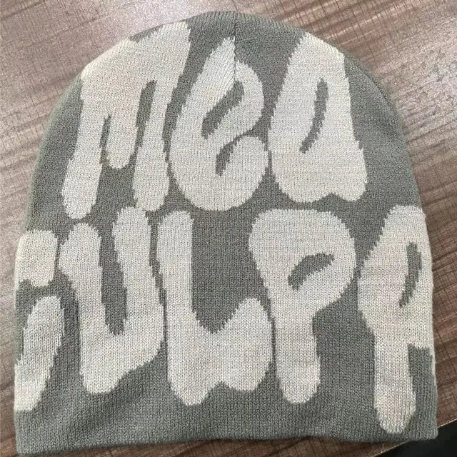 Women's Cozy Warm Knitted Hat – With Color Blocks 10