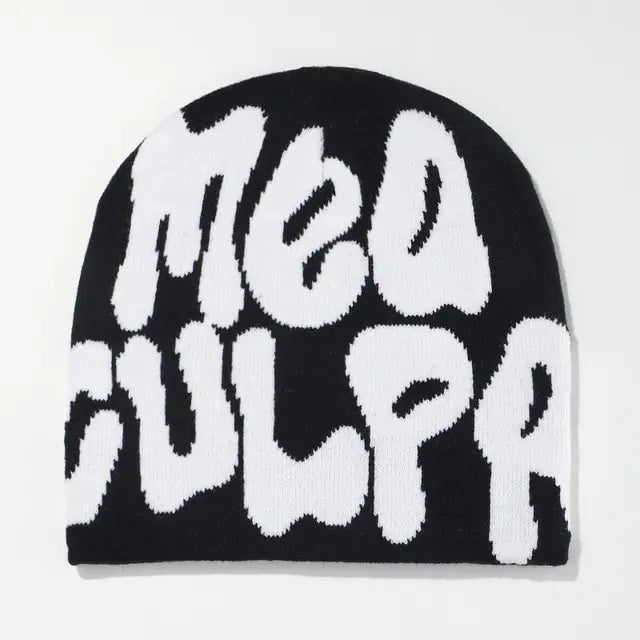 Women's Cozy Warm Knitted Hat – With Color Blocks 15