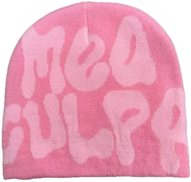 Women's Cozy Warm Knitted Hat – With Color Blocks 20