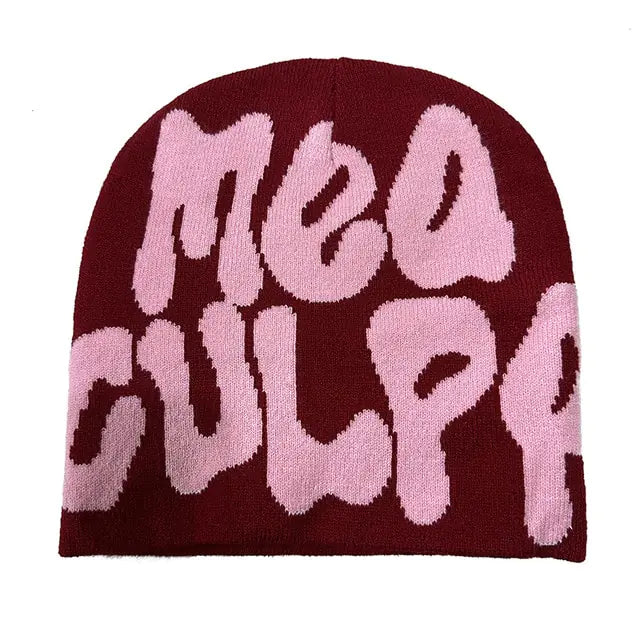 Women's Cozy Warm Knitted Hat – With Color Blocks 21