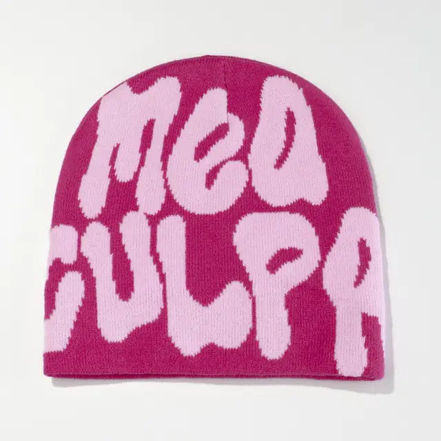 Women's Cozy Warm Knitted Hat – With Color Blocks 9