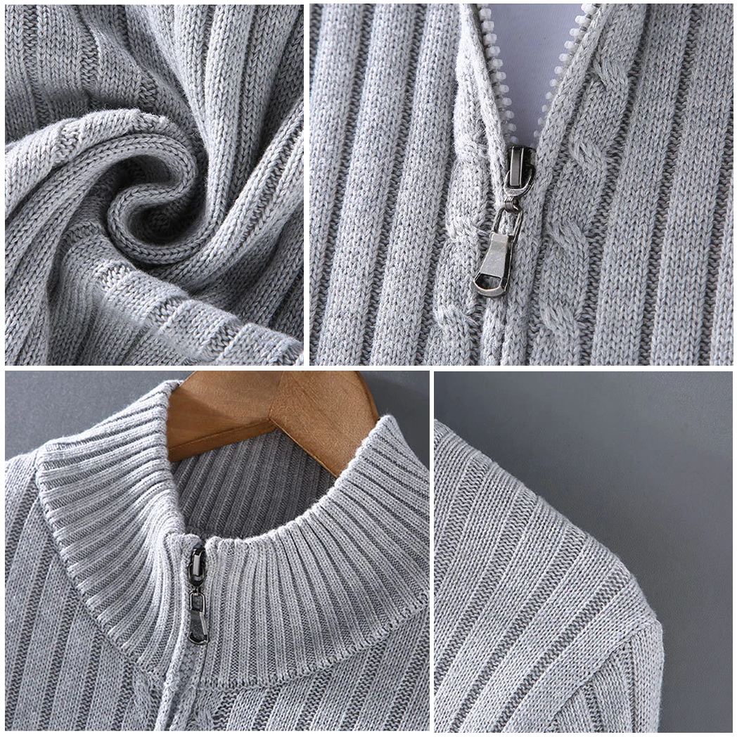Womens_Cozy_Zip_Sweater_Soft_fabric_and_ribbed_cuffs_with_full_zip_3