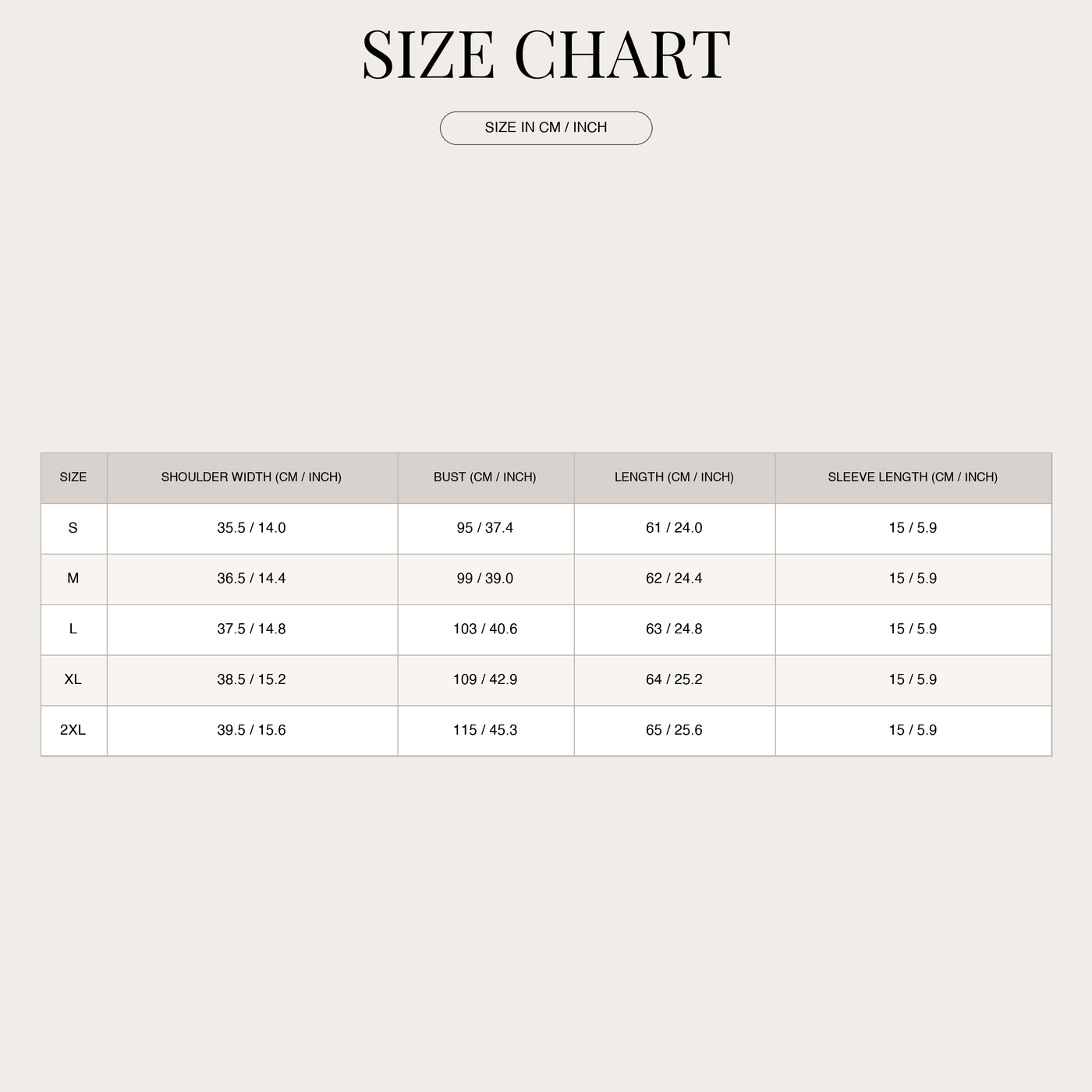 Women's Sleeveless Blouse – Elegant Casual for Work & Leisure size chart