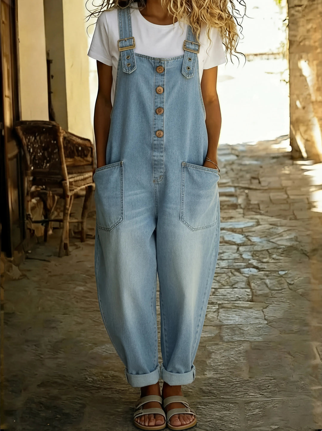 Womens_Denim_Jumpsuit_Adjustable_Buckles_and_Multiple_Pockets_3
