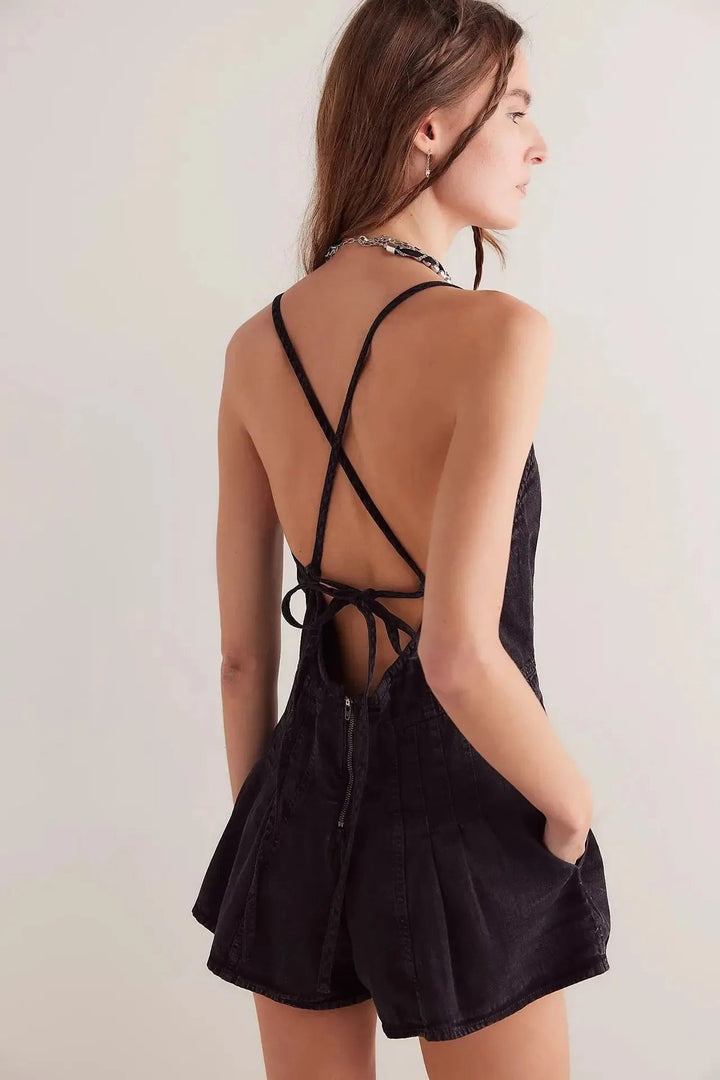 Womens_Denim_Romper_Shorts_Deep_V_Neck_and_Cross_Back_Tie_12