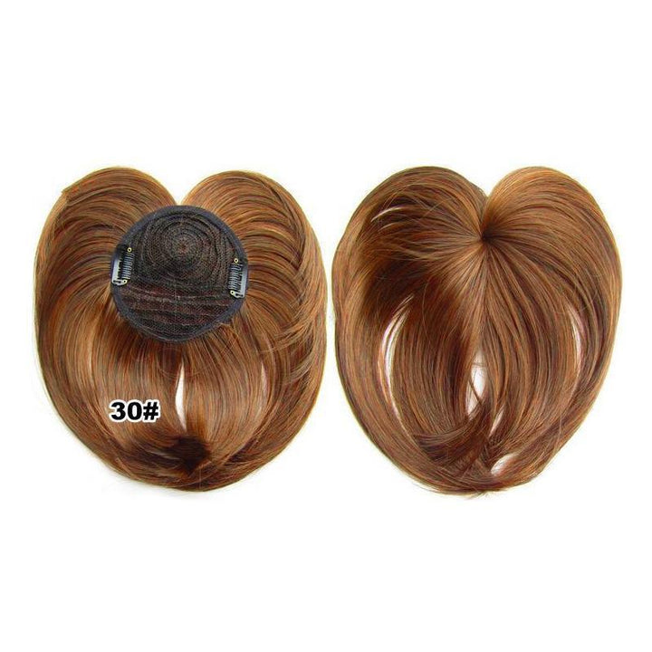 Women's Discrete Hair Topper – Short Style with Volume and Clips 7