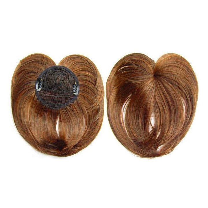 Women's Discrete Hair Topper – Short Style with Volume and Clips 7